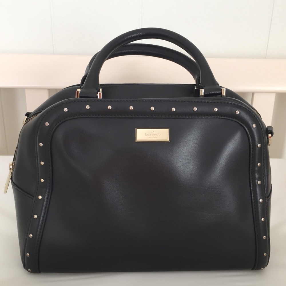 Kate Spade New York Black Leather Handbag